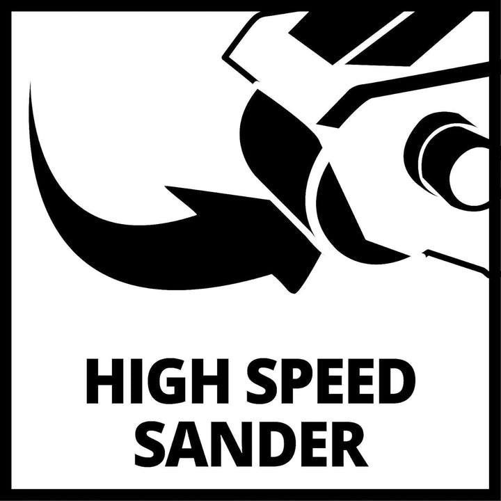 Einhell Bandschleifer TC-BS 8038 (800 W, präziser Bandlauf mit Feinjustierung, keramische Schutz-Ein
