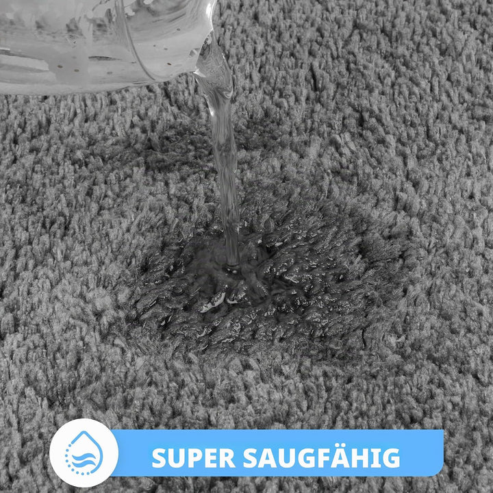 Sentidos Badematte Badteppich rutschfeste,weicher Badezimmerteppich Wasserabsorbierend maschinenwasc