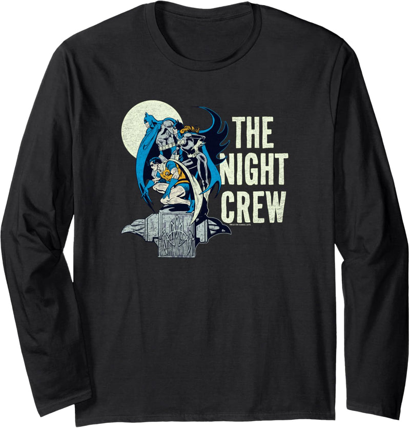 Batman Night Crew Langarmshirt