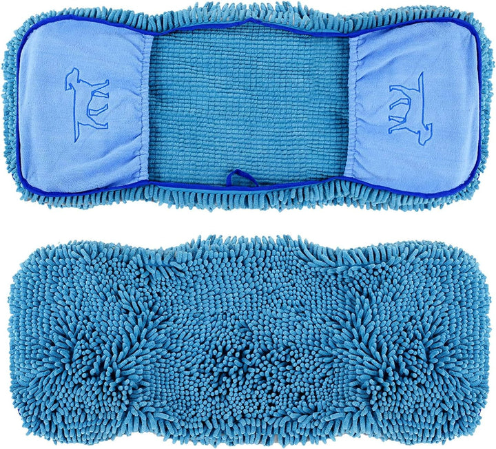 Tuff Pupper Schnelltrocknendes Handtuch für Hunde | Ultra saugfähiges Mikrofaser-Shammy | Extra gros