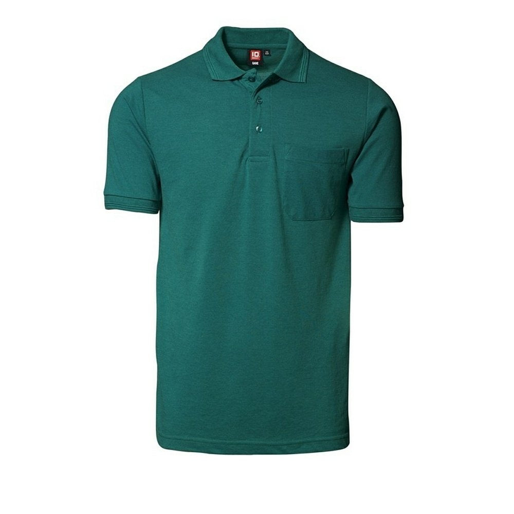 Rex & Holm ID0520 Klassisches Herren Poloshirt, Grün, M