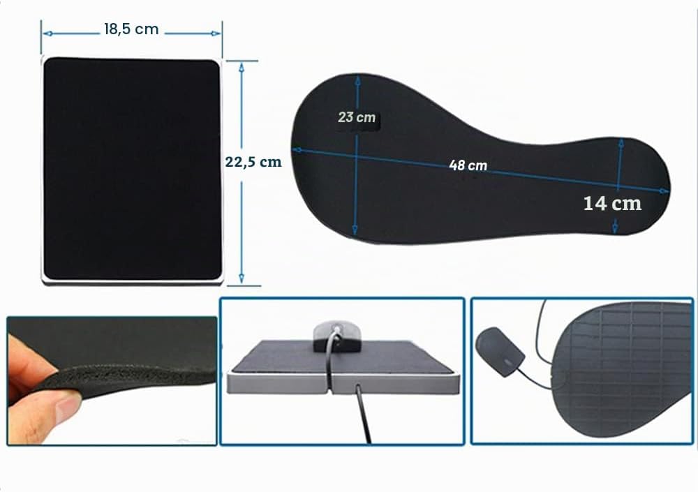 Laptoptisch Höhenverstellbar Stehpult mit Mausablage, Stuhl Arm KlemmstüTze, Tastatur Mauspad Laptop