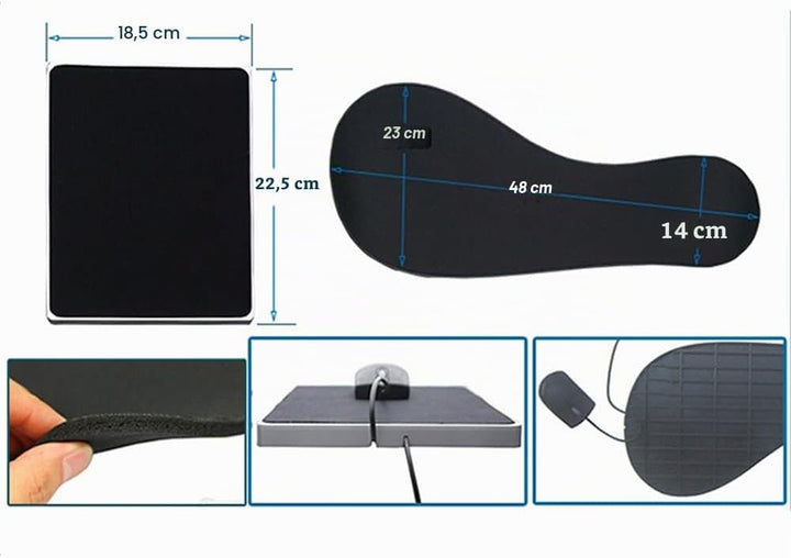 Laptoptisch Höhenverstellbar Stehpult mit Mausablage, Stuhl Arm KlemmstüTze, Tastatur Mauspad Laptop