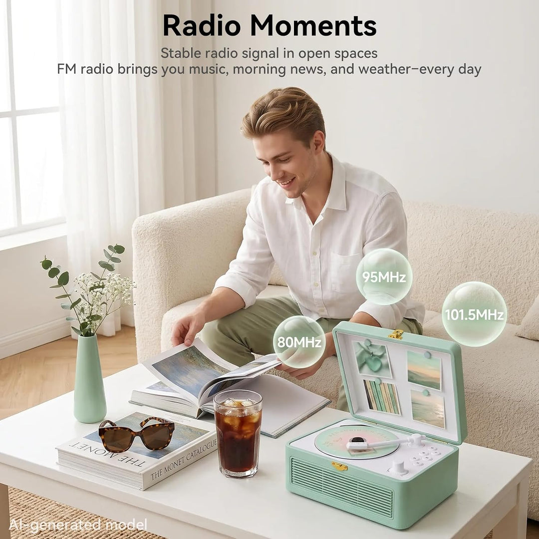 CD Player Tragbar Bluetooth: Kegaudio Radio mit CD-Player Tragbarer mit Lautsprecher Fernbedienung U