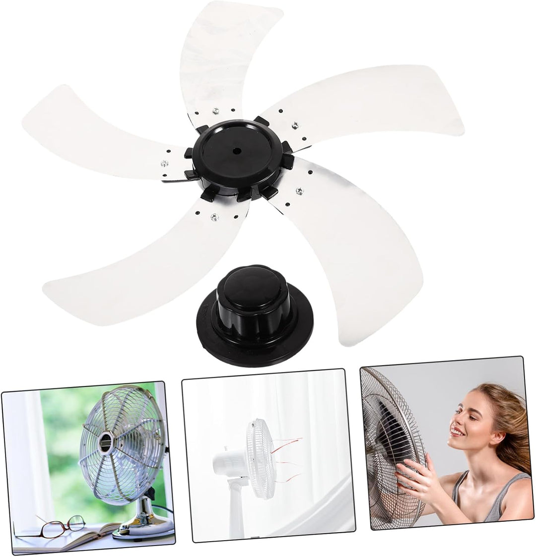 ULTECHNOVO Metalllüfterflügel für Standventilatoren Ventilatorersatzteile aus Installieren Reinigen
