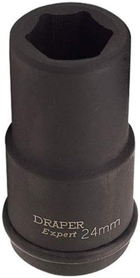 Draper Expert 5049 Hi-Torq Sechskant-Tiefbettstecknuss 17 mm 3/4 Zoll Vierkantantrieb, 419D-MM 42 mm