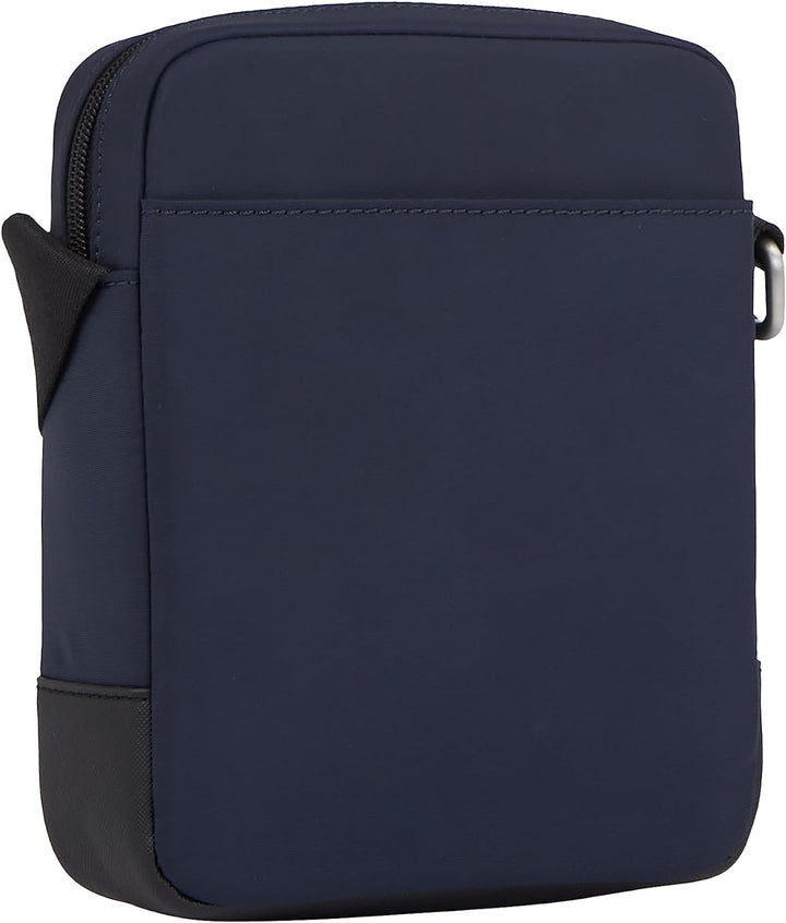 Tommy Hilfiger Herren Umhängetasche Elevated Nylon Reporter mit Reissverschluss Space Blue, Space Bl
