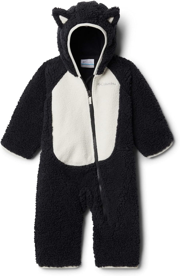 Columbia Unisex Kinder Foxy Baby sherpa Bunting Schneeanzug 6/12 Black, Chalk, 6/12 Black, Chalk