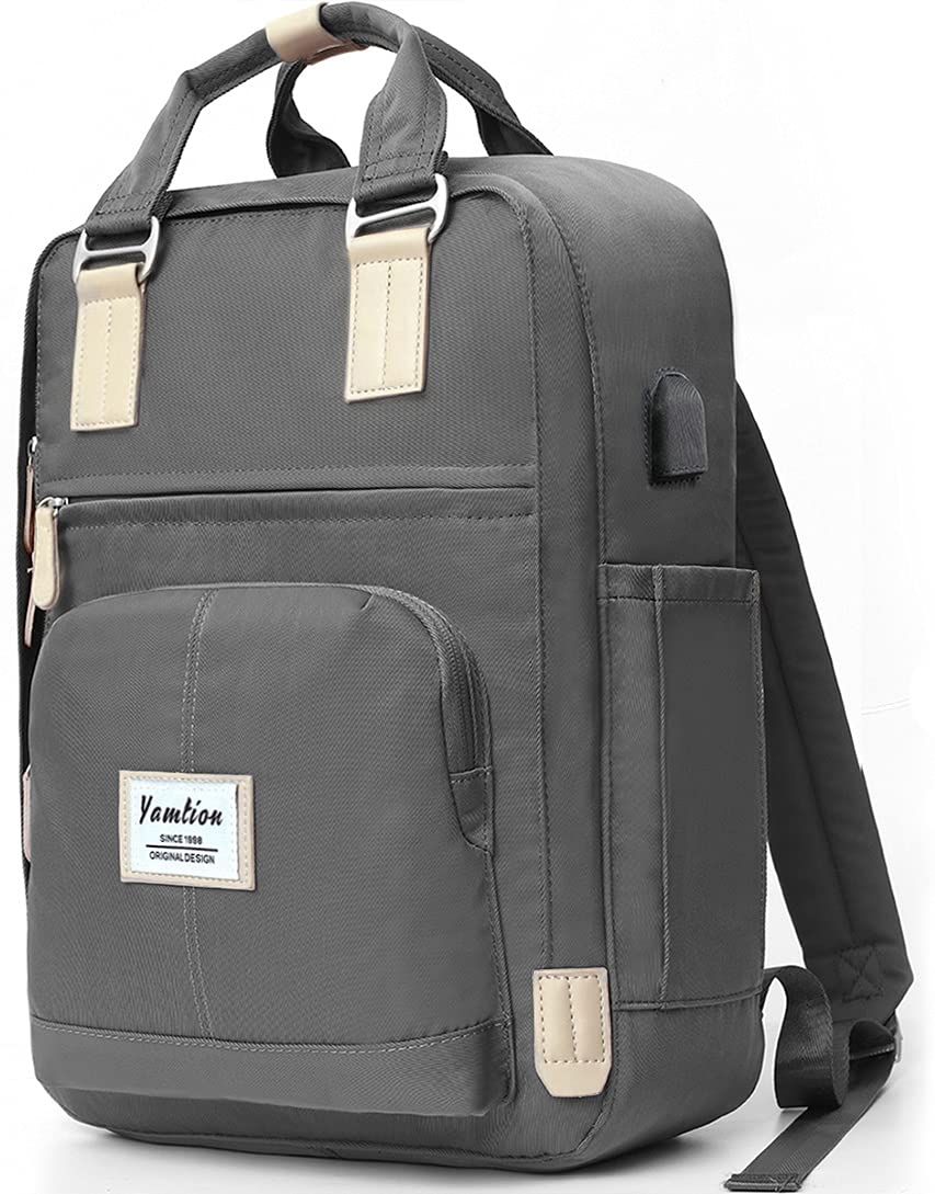 YAMTION Rucksack Laptop Damen und Herren,Schulrucksack für Jungen und Mädchen,Rucksack Frauen Rucksa