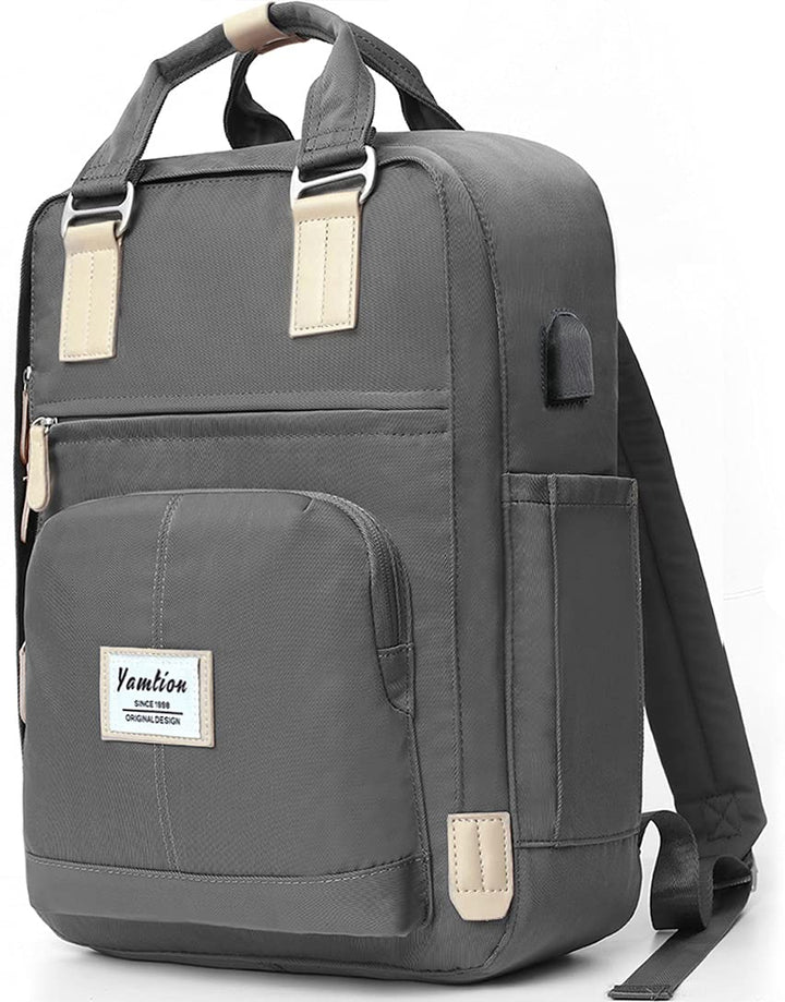 YAMTION Rucksack Laptop Damen und Herren,Schulrucksack für Jungen und Mädchen,Rucksack Frauen Rucksa