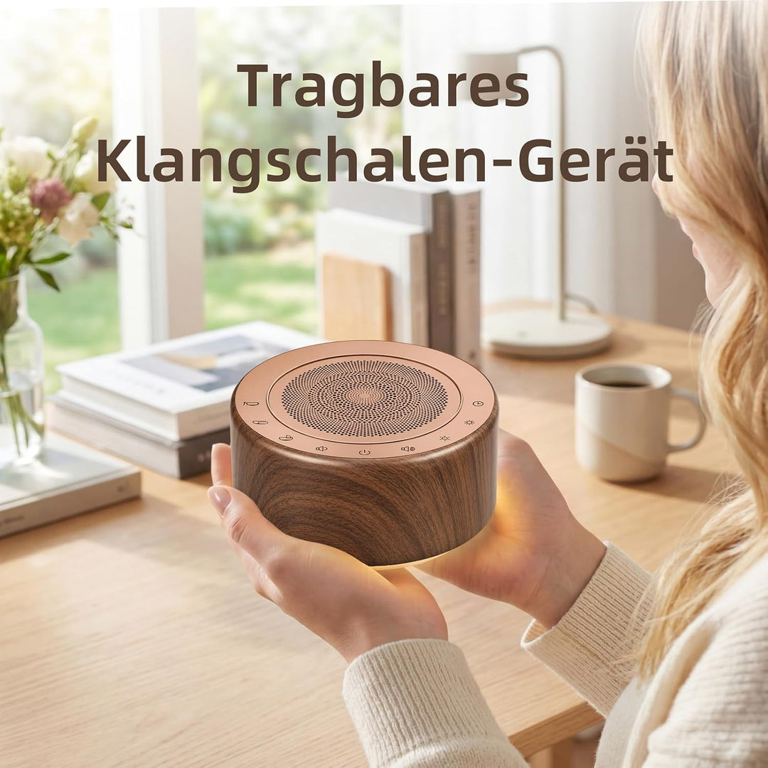 Kipcush Tibetische Meditationsschalen-Klangmaschine – 7 Klangschalen in verschiedenen Grössen für Yo