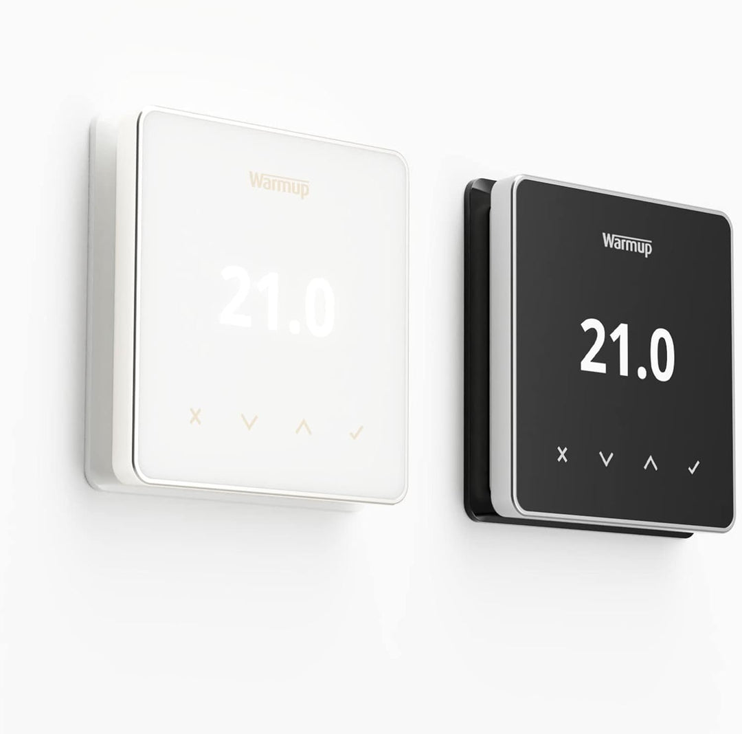 Warmup Element Smart WiFi Thermostat Raumregler für Fussbodenheizung, Elektro Heizung, Farbe: Weiss,