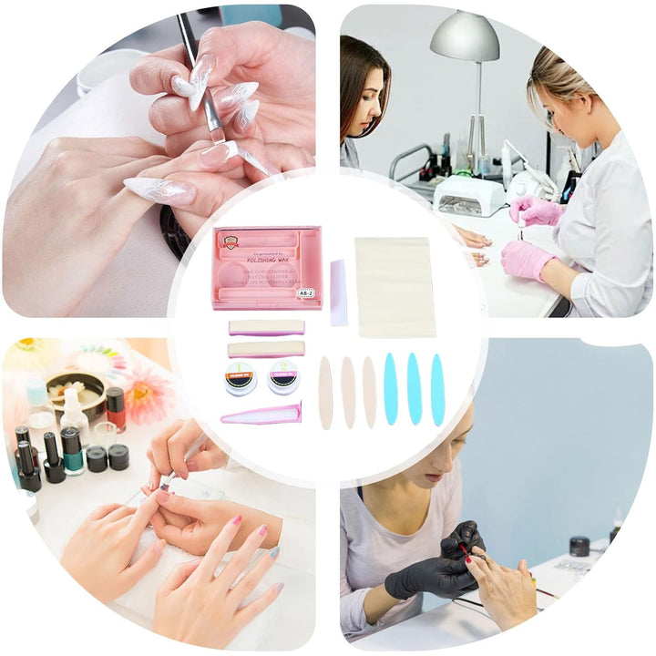 Japanisches Maniküre-Set, Nagelstärker, professionelles vielseitiges Werkzeug für Mädchen, Frauen, Z