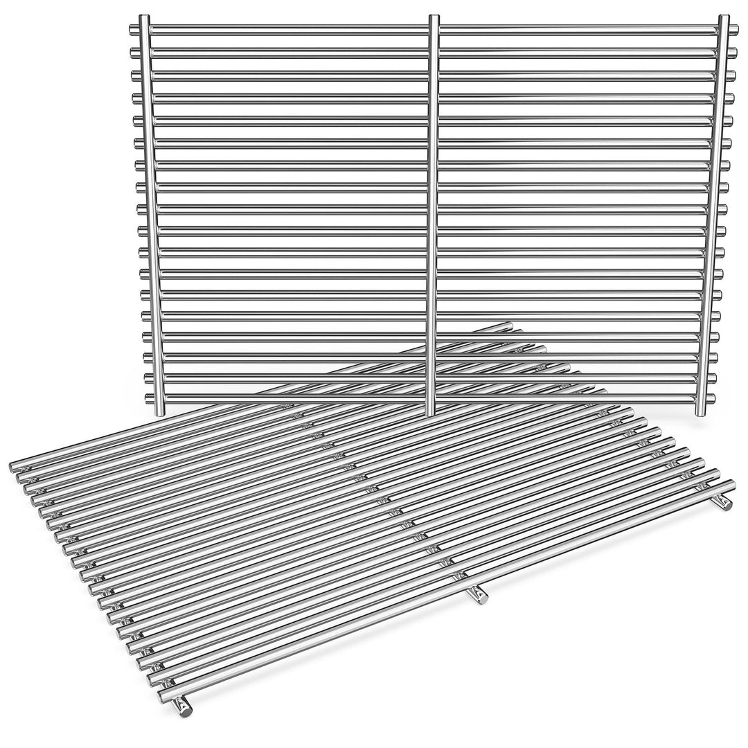 QuliMetal 49,5 x 33cm 7528 Grillrost Edelstahl für Weber Genesis E-310/320/330, S-310/320/330 (2007-