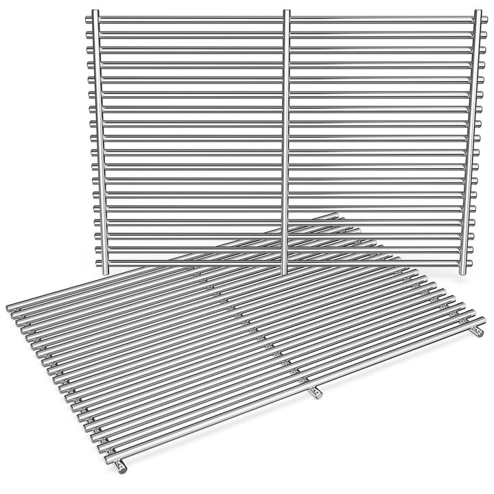 QuliMetal 49,5 x 33cm 7528 Grillrost Edelstahl für Weber Genesis E-310/320/330, S-310/320/330 (2007-