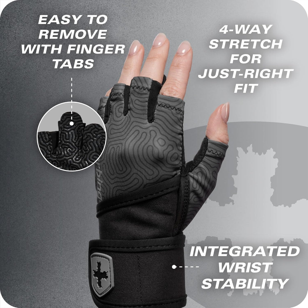 Harbinger Pro Wristwrap Handschuhe S carbon, S carbon