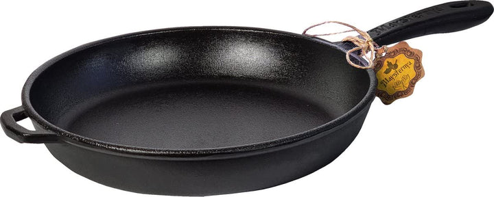 Kompakte Gusseiserne Sautierpfanne – multifunktionales Kochen – Induktion – gleichmässige Wärmeverte
