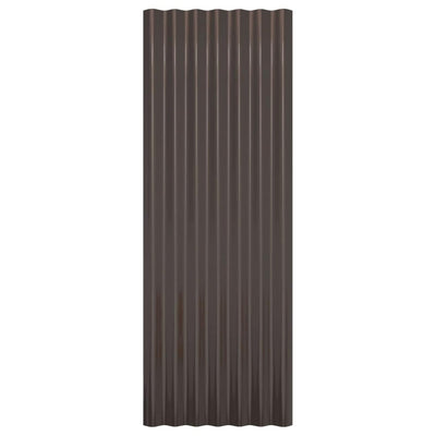 Yolola Trapezblech 12 x Dachbleche Trapezblech Trapezbleche Profilblech Wellblechdach 100 x 36 cm Tr