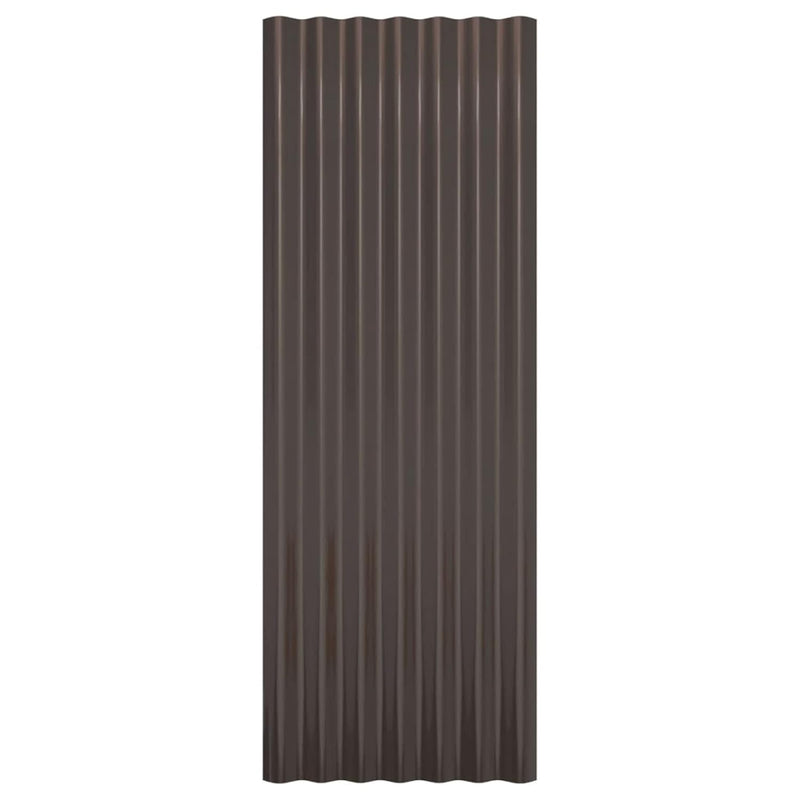 Yolola Trapezblech 12 x Dachbleche Trapezblech Trapezbleche Profilblech Wellblechdach 100 x 36 cm Tr