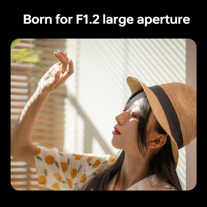 VILTROX 75mm f/1.2 Z-Mount APS-C Objektiv Prime Grosse Blende für Nikon Z Mount Z30 Z50 Zfc Z5 Z6 Z7