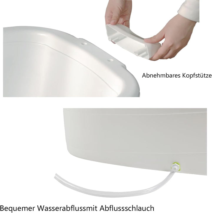 Mobile Badewanne Mit Ablaufschlauch Geeignet Für Erwachsenenbadewannen, Kinderbadewannen Und Kinders