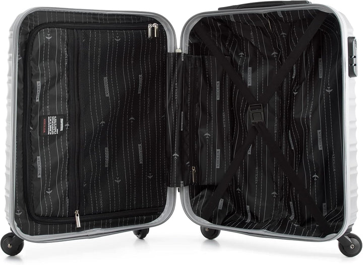 WITTCHEN Reisekoffer Handgepäck Kabinengepäck Rollkoffer Kabinenkoffer Kleiner Koffer Trolley Hartsc