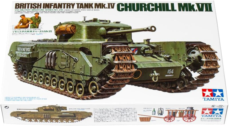 Tamiya 1:35 Britischer Infantrie Panzer Mk.IV Churchill Mk.VII (englische Version) Infanterie-Panzer