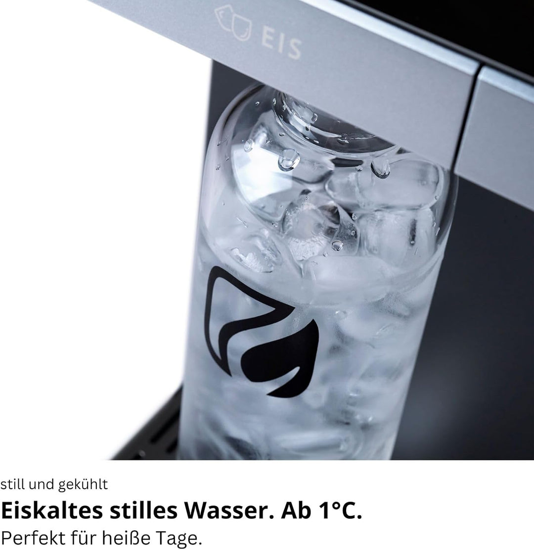 OsmoFresh Fusion Ice | Osmoseanlage mit Eiswürfelmaschine | gekühltes Wasser (bis 1°C) | kochend hei