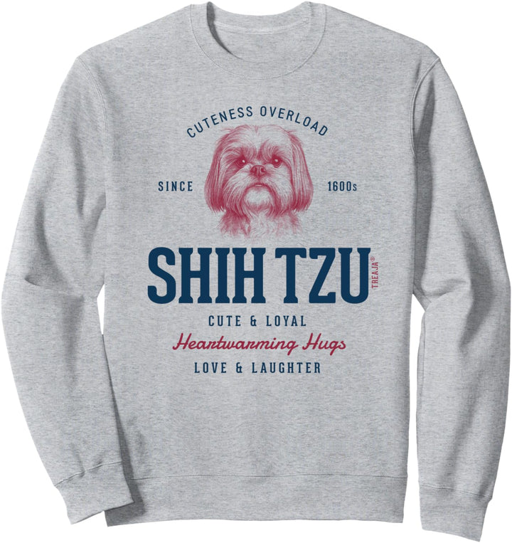 Retro-Stil Vintage Shih Tzu Sweatshirt