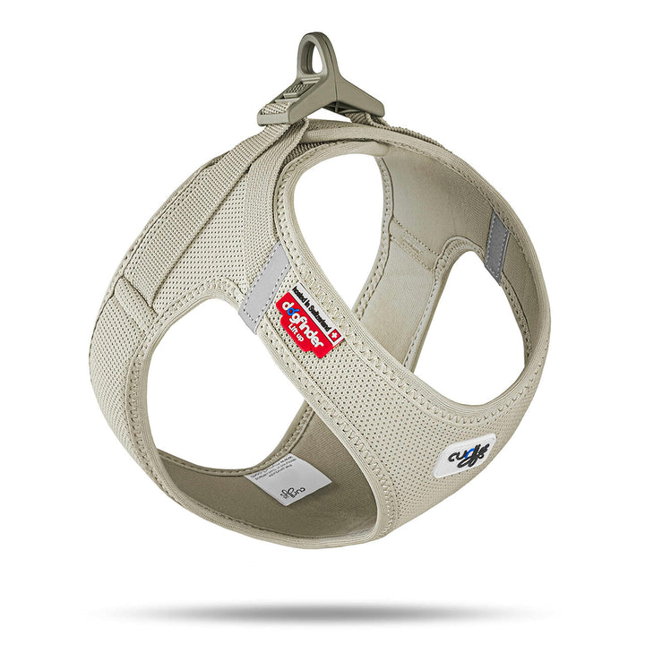 Vest Harness curli Clasp Air-Mesh Light-Tan S Beige (Light Tan) S Einfarbig, Beige (Light Tan) S Ein