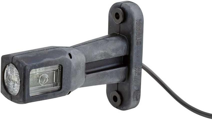 HELLA - Umrissleuchte - LED - 12/24V - Kabel: 500mm - Stecker: EasyConn - 2-polig - links/rechts/sei