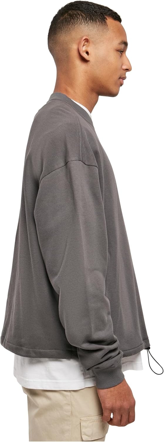 Urban Classics Herren Sport Crew 4XL Darkshadow, 4XL Darkshadow