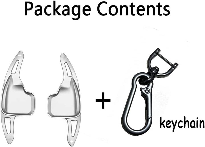 HIBEYO Lenkrad Schaltpaddel Verlängerung Schaltwippen für BMW 3er F30 F31 F34 5er F10 F11 1er F20 F2