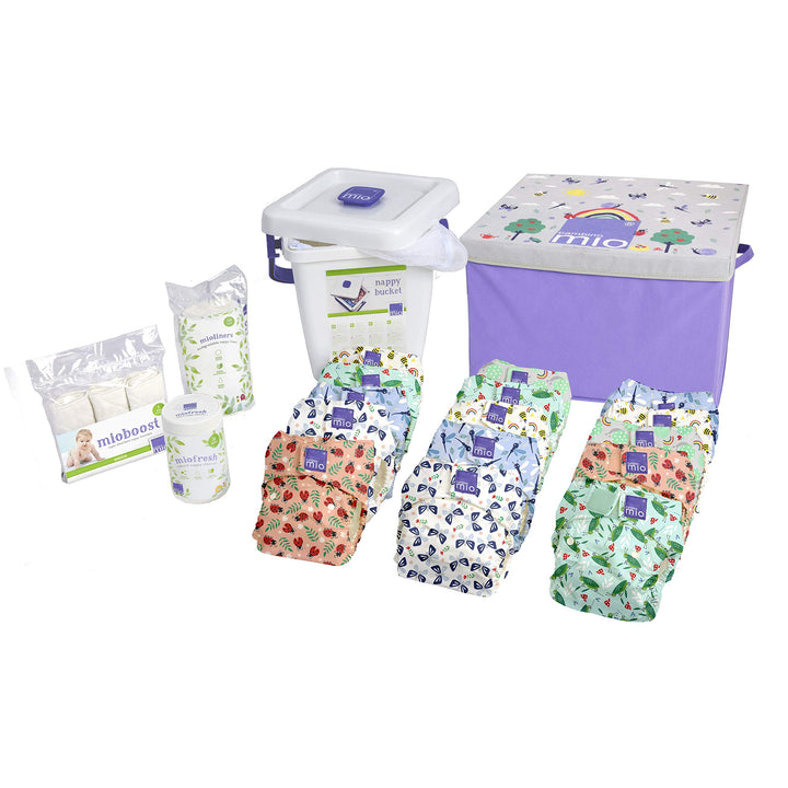 Bambino Mio, miosolo premium geburt bis töpfchen set, des käfer's leben, mehrfarbig, 6400 g, Des Käf