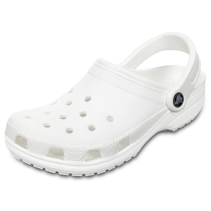 Crocs Unisex Classic Clog 34/35 EU Weiss, 34/35 EU Weiß