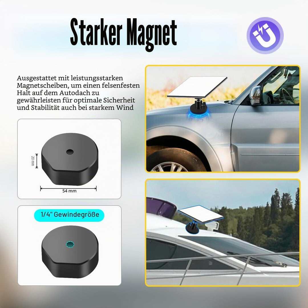 Magnetisch Halterung Adapter Einstellbar Auto Magnetisch Basis Halterung Kompatibel für Starlink Min