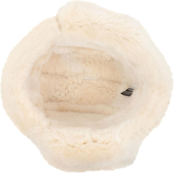 Zessano Leder Flieger Russische Ushanka Trapper Winter Pelz Hut - Unisex Shearling 100% Leder Schaff