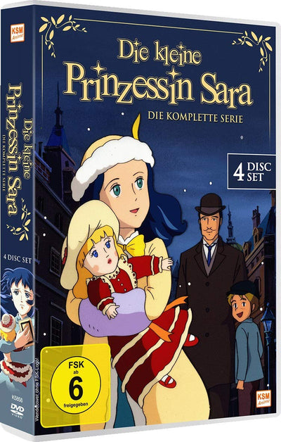 Die kleine Prinzessin Sara - Gesamtedition [4 DVDs], DVD