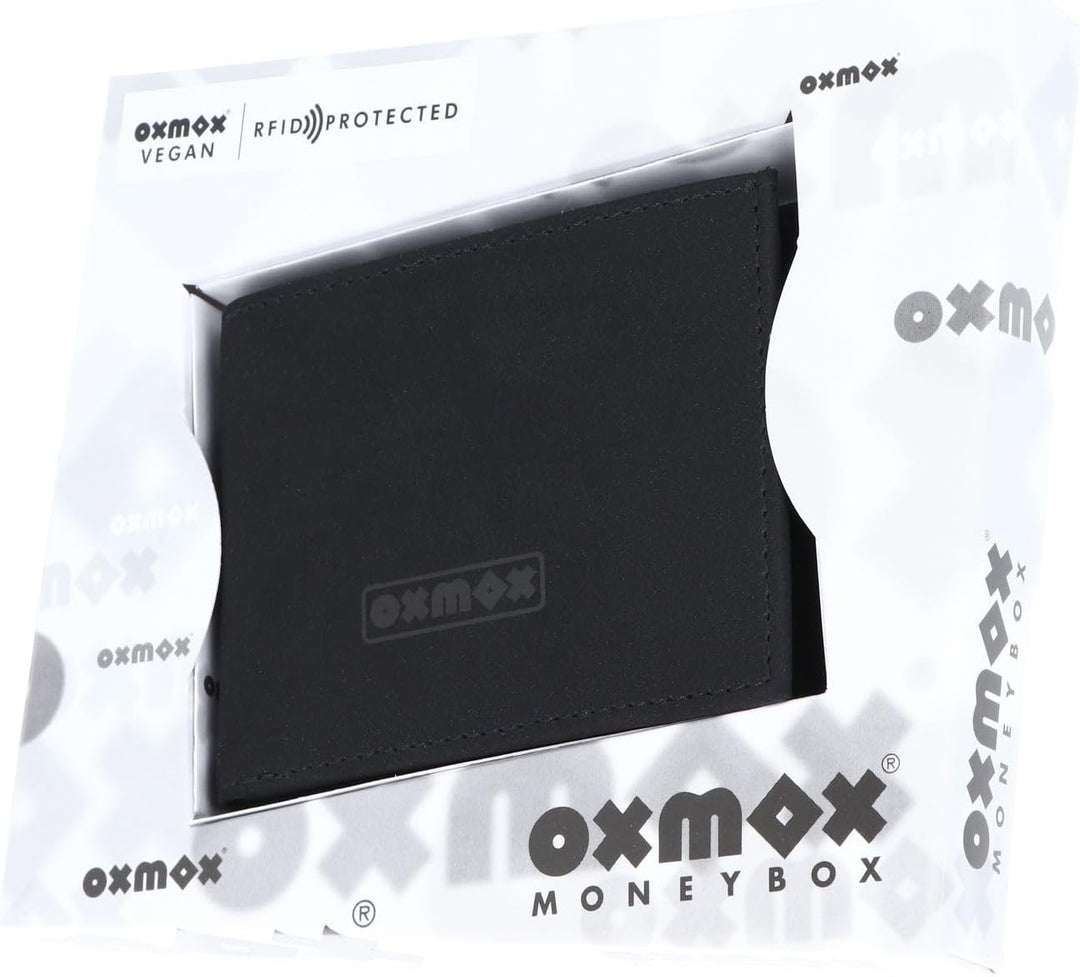 Oxmox New Cryptan - Geldbörse 2cc 10 cm RFID black