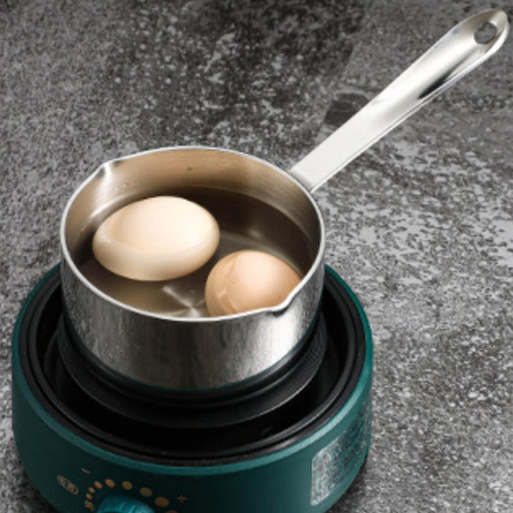 Edelstahl Mini Sauce Pfanne, 350/500ML kleiner Topf Sauce Cup Sauce Topf mit langem Griff Butter War