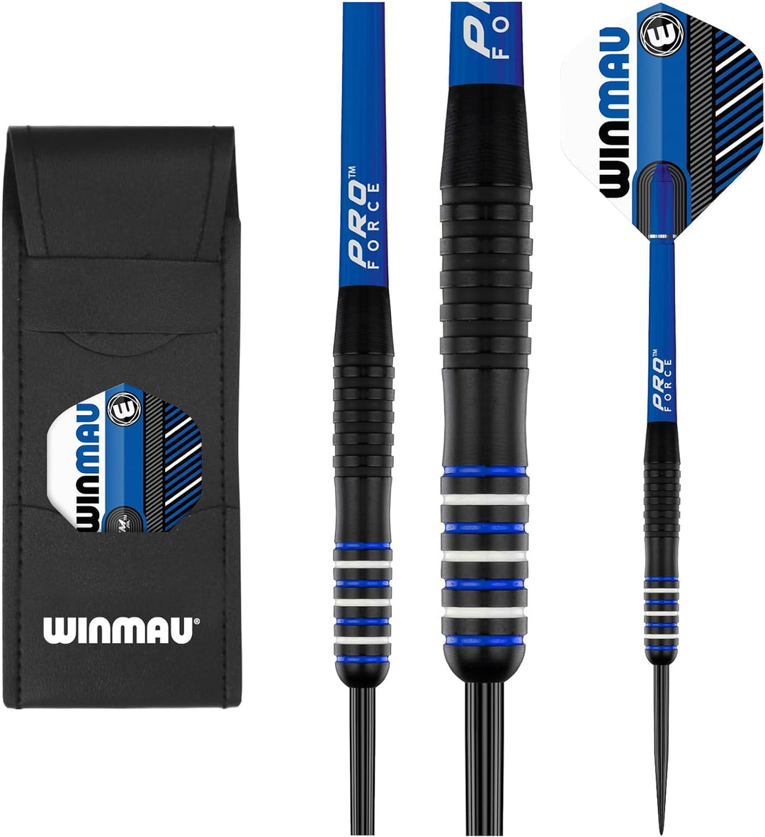 WINMAU Rookie Brass Darts-Set mit Flights, Schäften (Stiele) und exklusivem Dart-Broschüre – erhältl