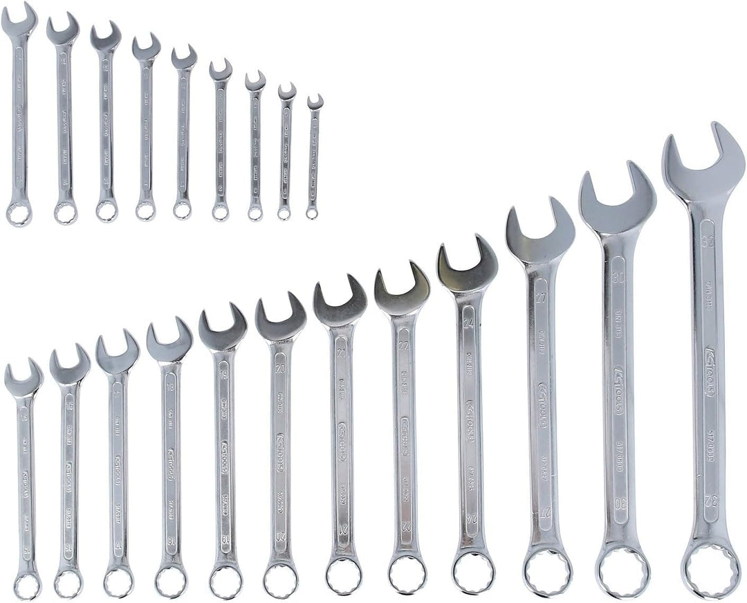 KS Tools 517.0043 Ringmaulschlüssel-Satz, abgewinkelt, 21-tlg 6-32mm