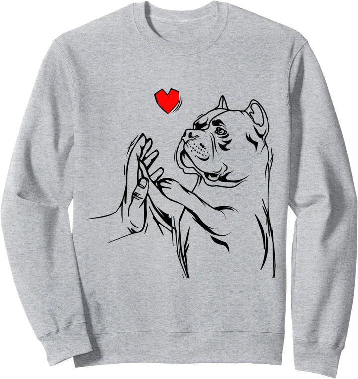 American Bully Liebe Hunde Frauchen Geschenkidee Sweatshirt