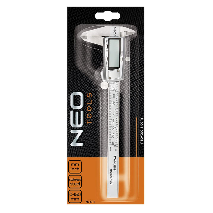 NEO TOOLS Digital-Messschieber 150 mm, 75-011, Digital-Messschieber