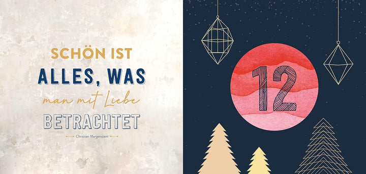 Mein Adventskalender-Buch: Origami Christmas: 24 überraschende Falt- und Bastelprojekte für Weihnach