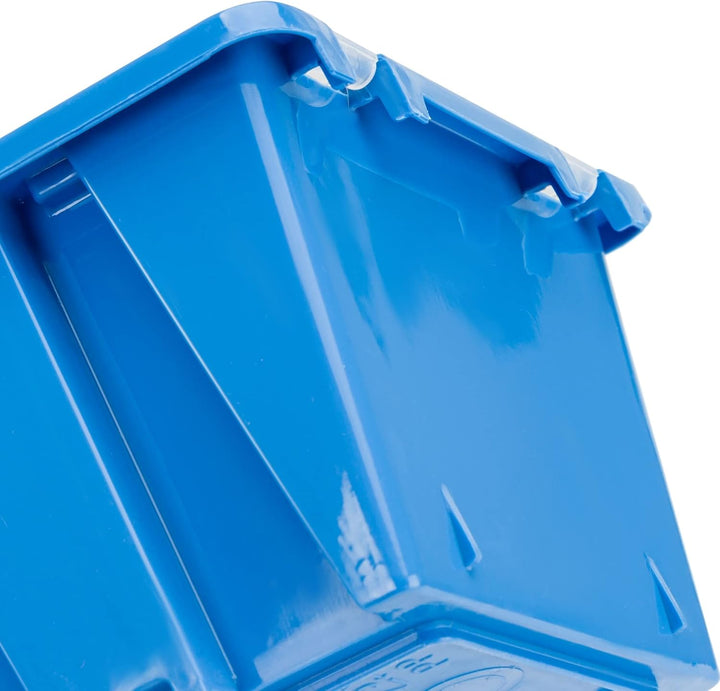 10 x Stapelbox mit Deckel Werkstatt Stapelkiste Sortierbox Box 100x155x70 Blau | stapelkisten kunsts