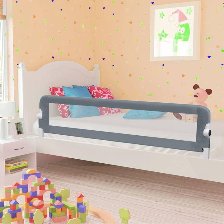 vidaXL Bettschutzgitter Bettgitter Kinderbettgitter Babybettgitter Rausfallschutz Kinder Baby Kleink