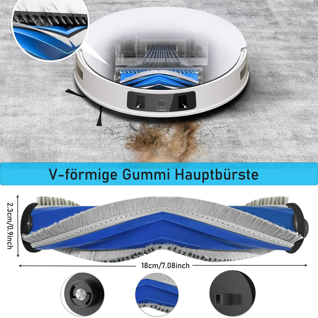 Zubehörset für ECOVACS DEEBOT T30 Omni / T30 Pro Omni, Saprdii 6 Antibakterielle Staubbeutel, 6 Mopp
