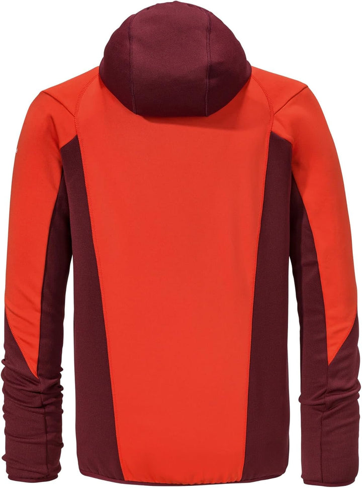 Schöffel Herren Fleece Hoody Lodron M, atmungsaktiver Fleece Pullover mit hoher Bewegungsfreiheit, f