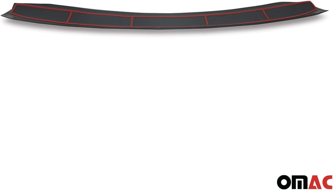 OMAC Ladekantenschutz Stossstangenschutz kompatibel mit VW Caddy 2015-2020 ABS Schwarz 1tlg Caddy 20